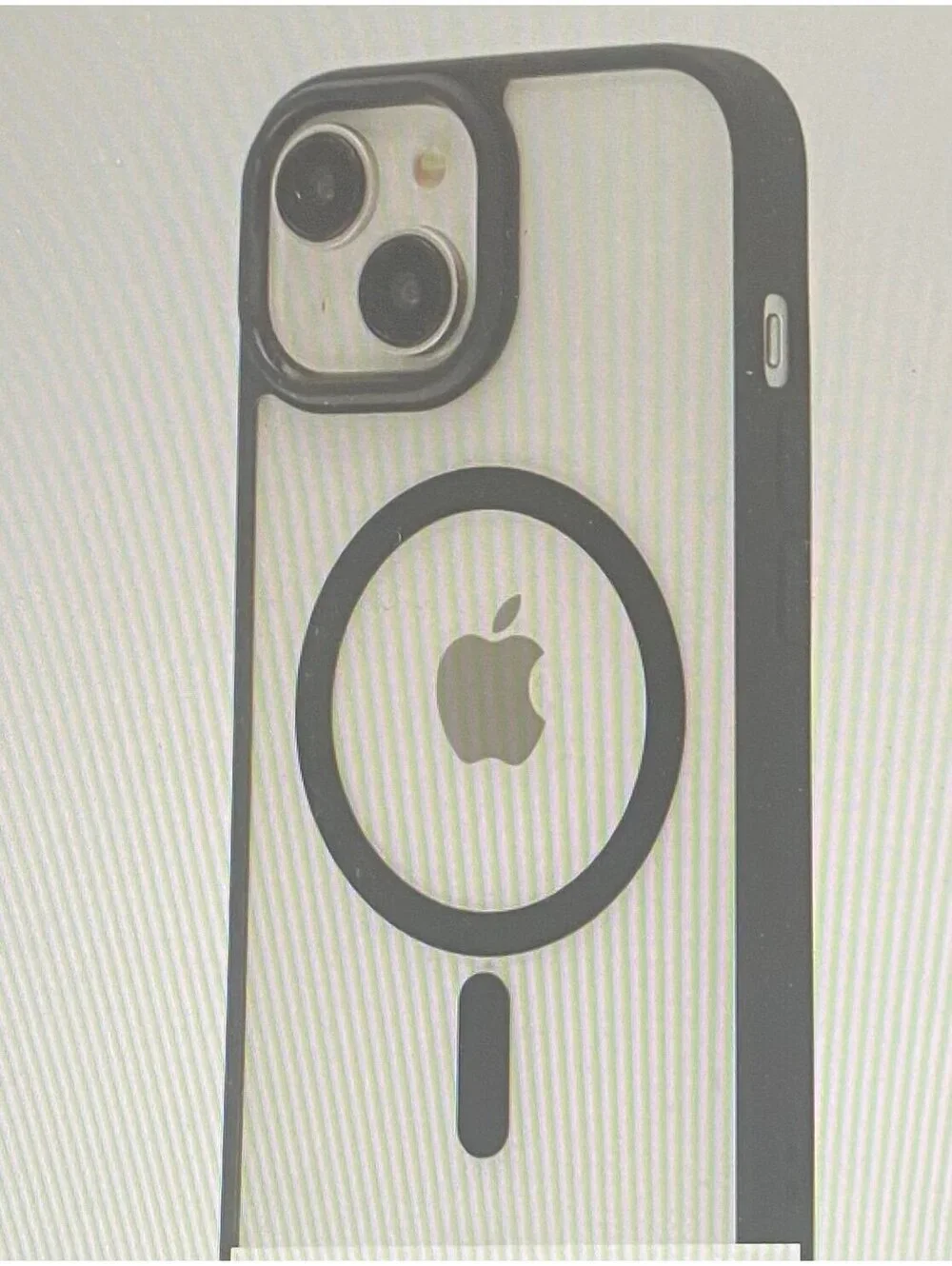 Incipio Velocity Case for iPhone 16e/15/14/13 Black/Clear